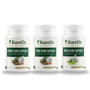 Stone Cure Capsule + Pure Reno Capsule + Uro Clear Capsule